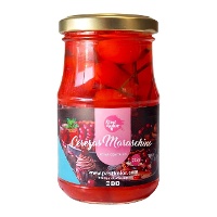Cerises Maraschino rouges avec tige 225 g - Pastkolor