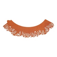 Caissettes pour cupcakes citrouille - PME - 12 unités