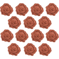 Figurines en sucre de roses de 4 cm - PME - 36 unités