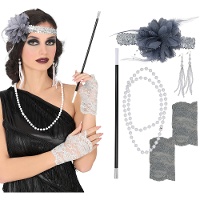 Ensemble Charleston années 20 - 5 pièces