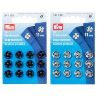 Boutons-pression de 1,1 cm - Prym - 12 paires