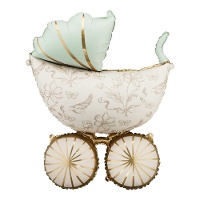 Globe trolley vintage 59 x 74 cm