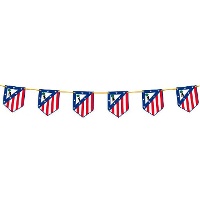 Guirlande de 12 écussons Atlético de Madrid