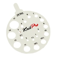 Calibreur d'aiguilles à tricoter de 2 mm à 12 mm - KnitPro
