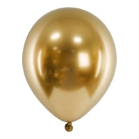 Ballons en latex chromés de 46 cm - Partydeco - 5 unités