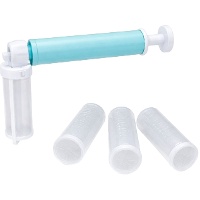 Aérographe manuel à pompe avec 4 réservoirs