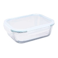 Tupper de 2,26 L en borosilicate rectangulaire