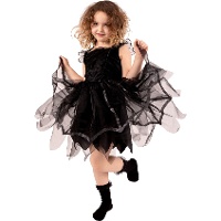 Costume de petite sorcière sombre pour fille