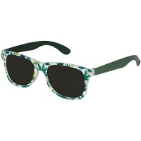 Lunettes à feuilles de marijuana