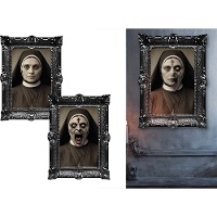 Tableau décoratif enfant 'Fille et Poupée'