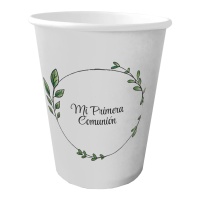 Gobelets pour Ma Première Communion - Feuilles - 8 unités