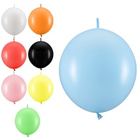 Ballons en latex de 28 cm à lien - 20 unités