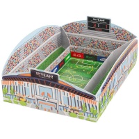 Présentoir de stade de football de 36 x 30 cm