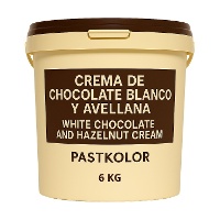 Crème de chocolat blanc et noisette de 3 kg - Pastkolor