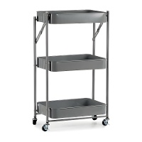 Chariot auxiliaire de 78,5 x 45,5 x 29,5 cm pliable - 1 unité
