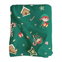 Plaid aux lutins 1,50 x 1,25 m