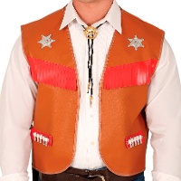Gilet de cow-boy - 1 unité