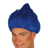 Perruque de troll colorée
