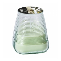 Bougie de 10 cm à la citronnelle pour jardin asiatique - 1 unité