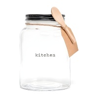Bocal de 0,9 L avec cuillère Kitchen
