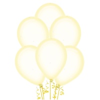 Ballons en latex de 30 cm cristal transparent - Sempertex - 50 unités