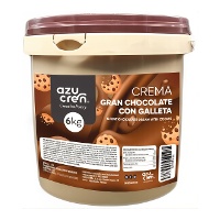 Crème de grand chocolat avec biscuit de 6 kg - Azucren