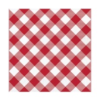 Serviettes de Pique-Nique de 16,5 x 16,5 cm - 20 unités