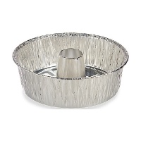 Moule jetable pour gâteau de 19,5 x 19,5 x 6 cm - 4 unités