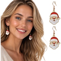 Boucles d'oreilles Père Noël - 1 paire