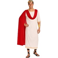 Costume romain avec cape pour homme