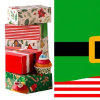 Boîte pour bonbons elfiques 18 x 13,5 x 7,5 cm - Decora