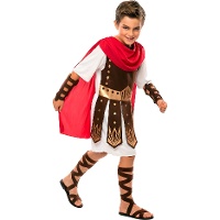 Costume de soldat romain avec cape pour enfants