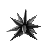 Ballon étoile 3D de 70 cm - PartyDeco - 1 unité