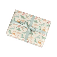 Papier cadeau Dinosaure de 2,00 x 0,70 m - 1 unité
