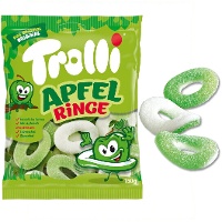 Anneaux de pomme - Trolli Apfel Ringe - 150 gr