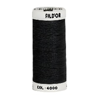 Fil élastique blanc ou noir - Fildor - 20 m
