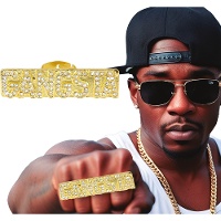 Bague Gangsta style hip?hop
