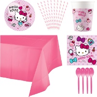 Pack fête Hello Kitty - 8 personnes