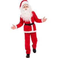 Déguisement classique de Père Noël pour enfant