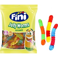 Vers multicolores - Fini worms - 90 gr