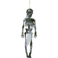 Pendentif de squelette avec mousse de 40 cm