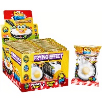 Œuf gélifié avec bonbons pétillants 15 g - 24 unités