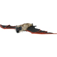 Pendentif chauve-souris noir de 38 cm