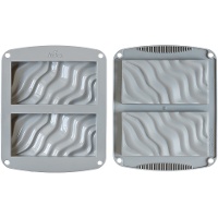 Moule à tablette en silicone pour chocolat Dune 17,20 x 20,70 x 2 cm - Decora