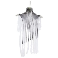 Pendentif de mariée squelette blanche de 70 cm
