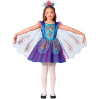 Costume de paon violet pour fille