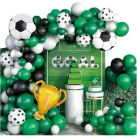 Kit de ballons de football avec coupe - 100 pièces