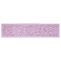 Moule rectangulaire en silicone à motif de 46,7 x 11,6 cm - Artis décor