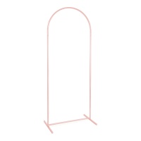 Structure de 2 x 0,80 m rose poudré