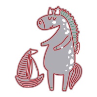 Troquel de cheval avec voilier Zag - Misskuty - 2 unités